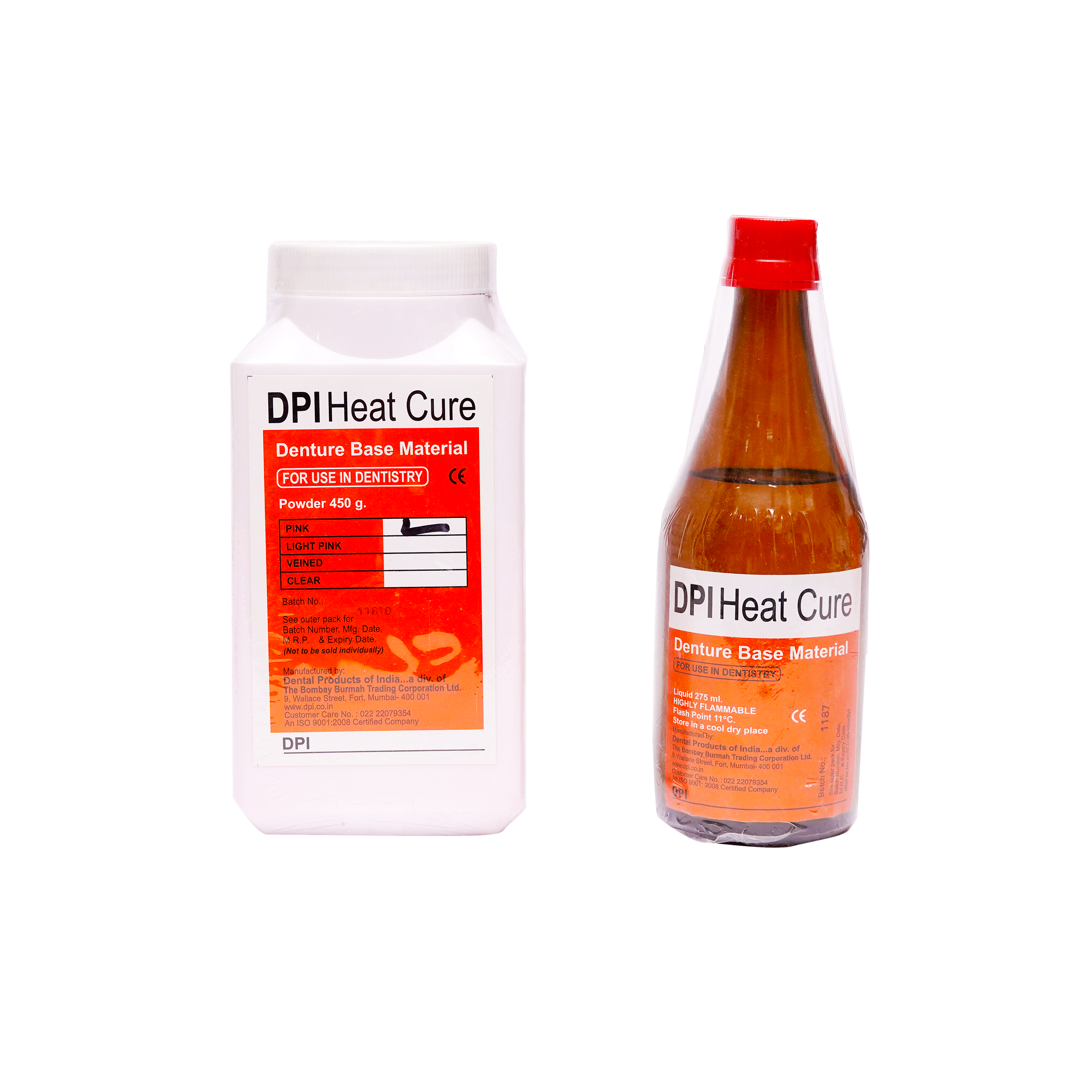 DPI Heat Cure Cold Mould Seal  - 450ml